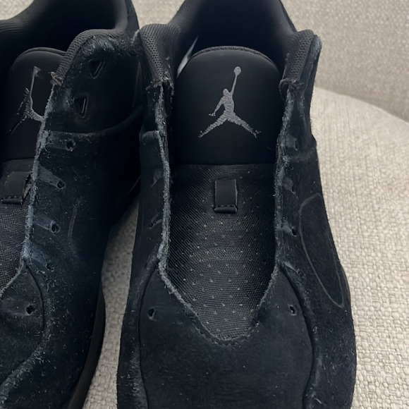 Air Jordan Franchise Basketball Shoes Men's 881472-011 Size 10 Black - Picture 4 of 7